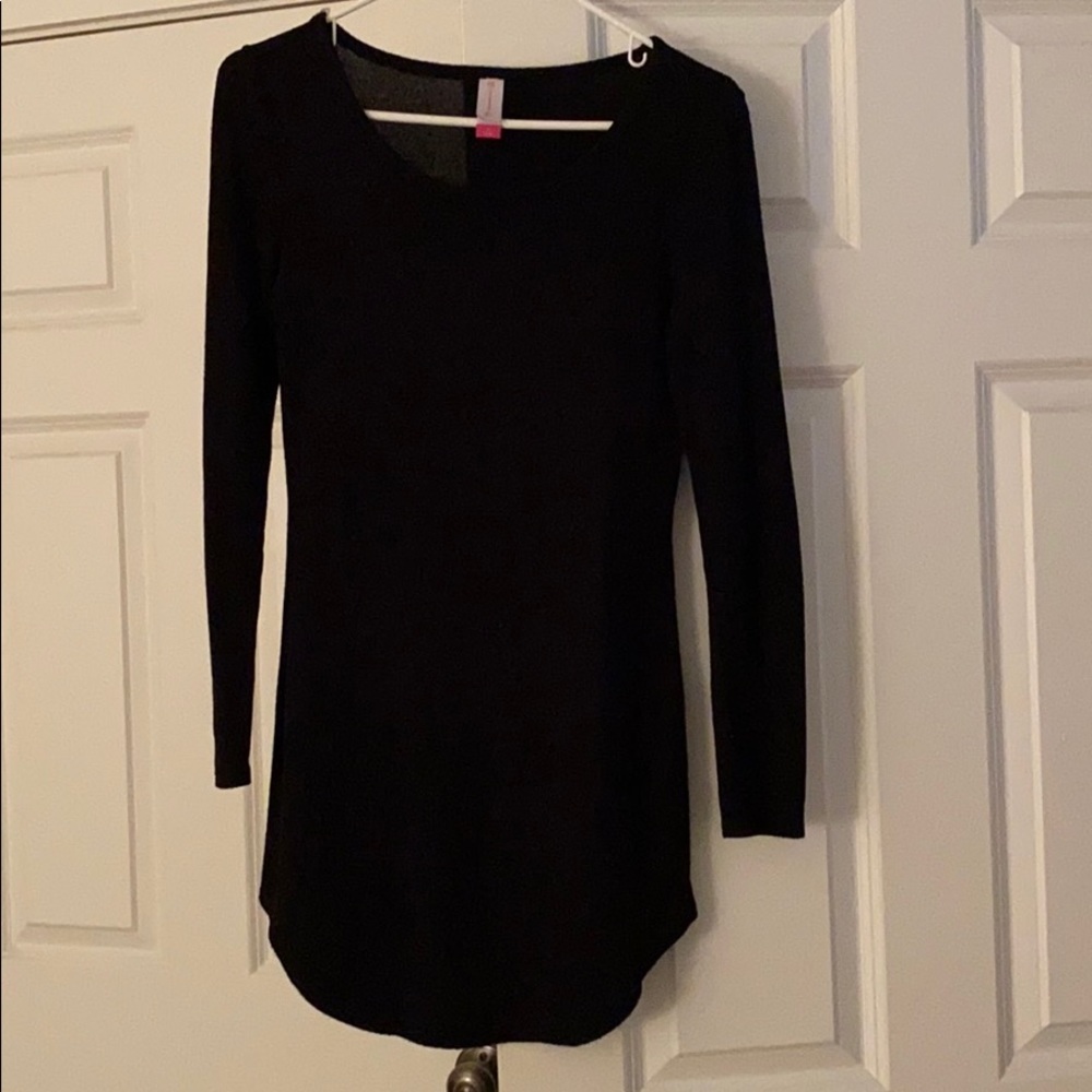 No Boundaries Black Mini Dress